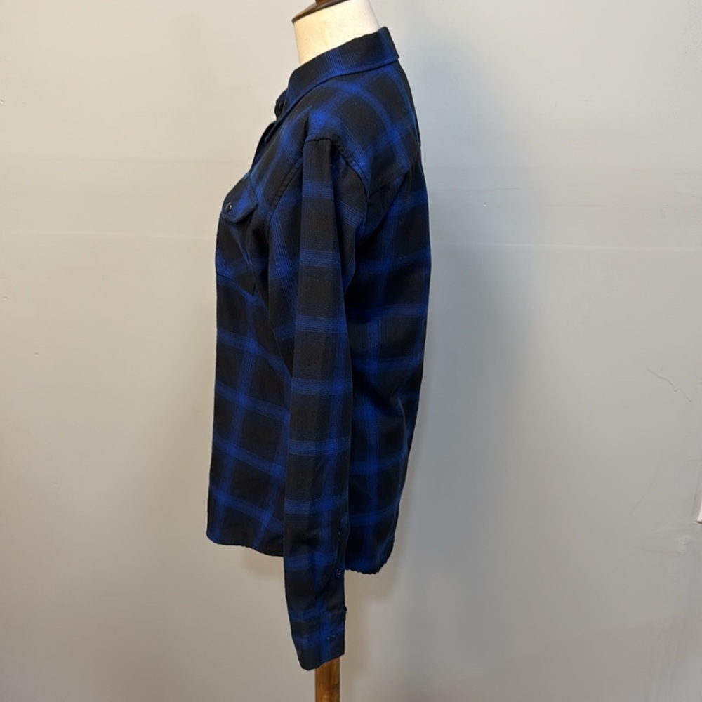 Dixxon flannel company snap button shirt women’s sz M - Picture 6 of 15